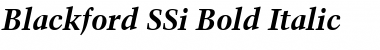 Download Blackford SSi Font