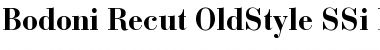 Bodoni Recut OldStyle SSi Bold Font