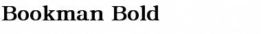 Bookman Bold Font