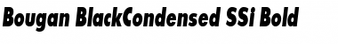 Bougan BlackCondensed SSi Bold Font