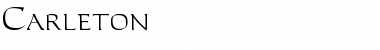 Download Carleton Font Download Carleton Font