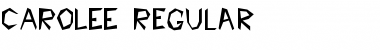 Download CAROLEE Font Download CAROLEE Font