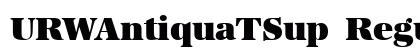 URWAntiquaTSup Regular preview