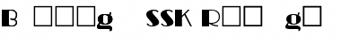 BobbalooSSK Regular Font