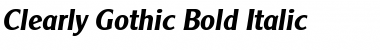 Download Clearly Gothic Font Download Clearly Gothic Font