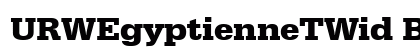URWEgyptienneTWid Bold preview