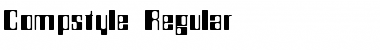 Compstyle Regular Font