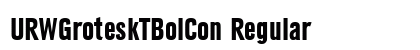 URWGroteskTBolCon Regular preview