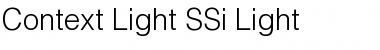 Download Context Light SSi Font