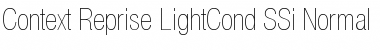 Context Reprise LightCond SSi Normal Font