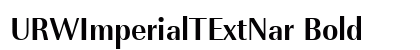 URWImperialTExtNar Bold preview