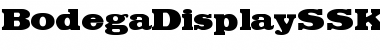 BodegaDisplaySSK Regular Font