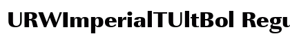 URWImperialTUltBol Regular preview