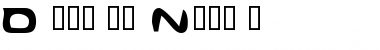 Daggmask Normal Font