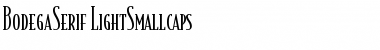 BodegaSerif LightSmallcaps Font