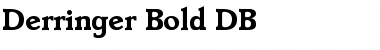 Derringer DB Bold Font