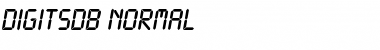 DigitsDB Normal Font