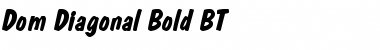 Dom Bold Font