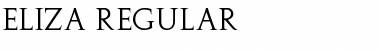 Eliza Regular Font