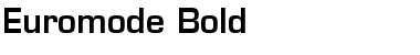 Euromode Bold Font