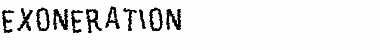 Download Exoneration Font Download Exoneration Font
