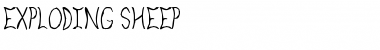 Download Exploding Sheep Font Download Exploding Sheep Font