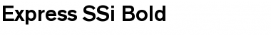 Express SSi Bold Font