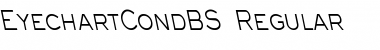 EyechartCondBS Regular Font