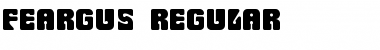 FEARGUS Regular Font