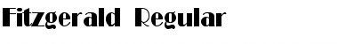 Fitzgerald Regular Font