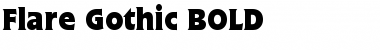 Flare Gothic BOLD Font