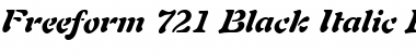 Freefrm721 Blk BT Black Italic Font Freefrm721 Blk BT Black Italic Font