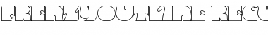 FrenzyOutline Regular Font