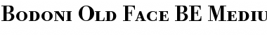 Bodoni Old Face BE Bold Font