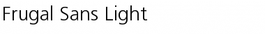 Frugal Sans Regular Font