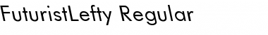 FuturistLefty Regular Font