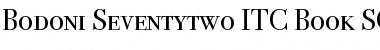 Bodoni Seventytwo ITC Book Font