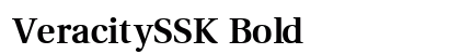 VeracitySSK Bold Preview