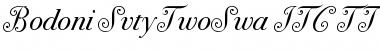 Download Bodoni SvtyTwoSwa ITC TT Font