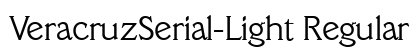 VeracruzSerial-Light Regular preview