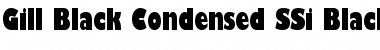 Download Gill Black Condensed SSi Font Download Gill Black Condensed SSi Font