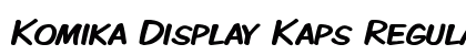 Komika Display Kaps Regular Preview