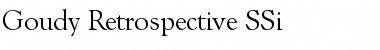 Download Goudy Retrospective SSi Font