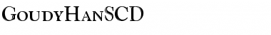 GoudyHanSCD Regular Font