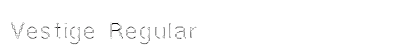 Vestige Regular preview