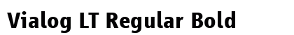 Vialog LT Regular Bold preview