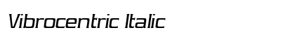 Vibrocentric Italic preview