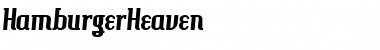 HamburgerHeaven Regular Font