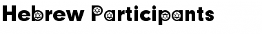 Download Hebrew Participants Font Download Hebrew Participants Font