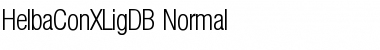 HelbaConXLigDB Normal Font